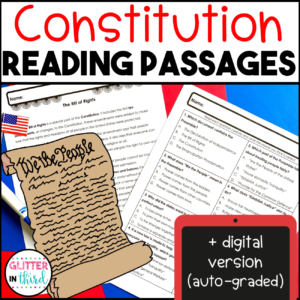 Constitution Day Reading Passages