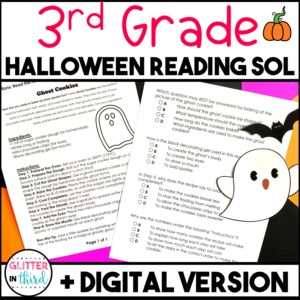 3rd Grade Halloween Reading SOL Passage Review