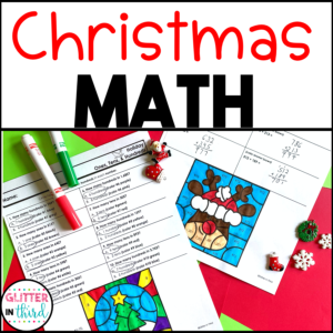 3rd Grade Christmas Math Worksheets