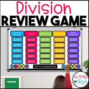 Division Math Review Game