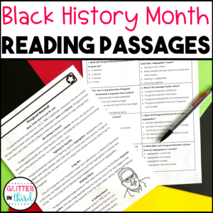 Black History Month Reading Comprehension