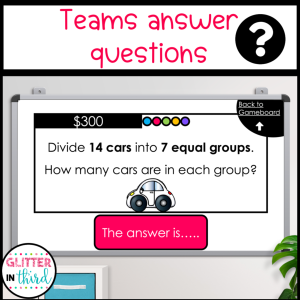 Division Math Review Game