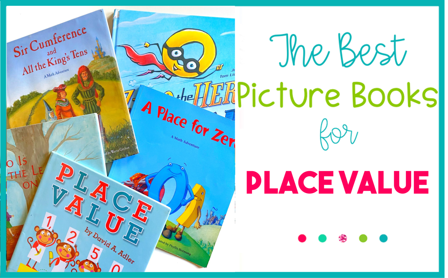 place value picture books