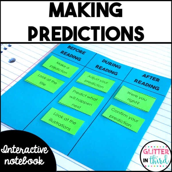 Making Predictions Interactive Notebook Activities