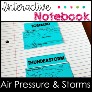 4th grade science sol air pressure storms