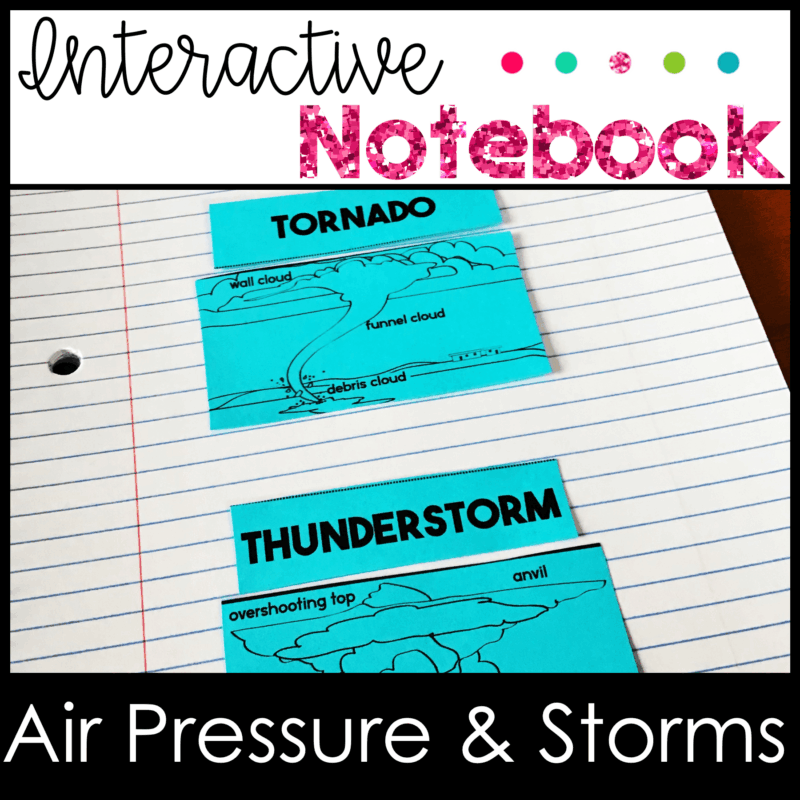 4th grade science sol air pressure storms