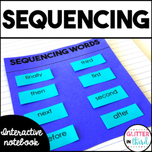 Sequencing Activities & Graphic Organizers Interactive Notebook