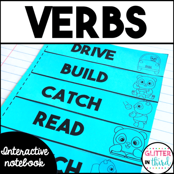 Verbs Grammar Interactive Notebook Activities