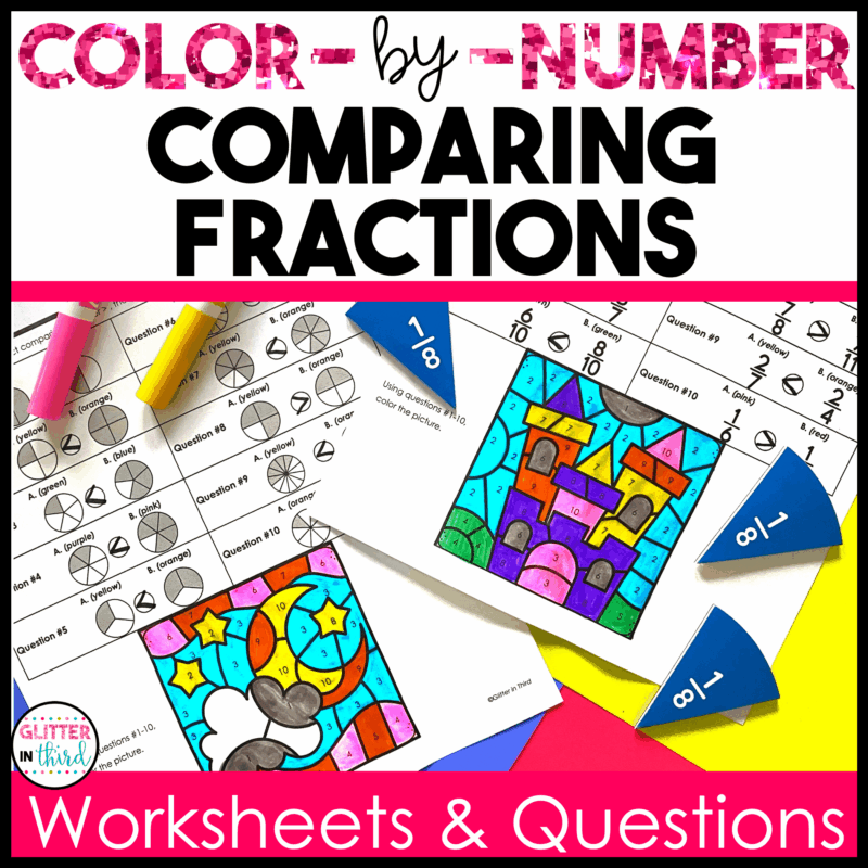 comparing fractions google slides 3rd grade math