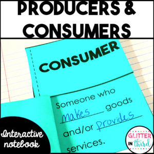 Producers and Consumers Activities & Sort for Interactive Notebook