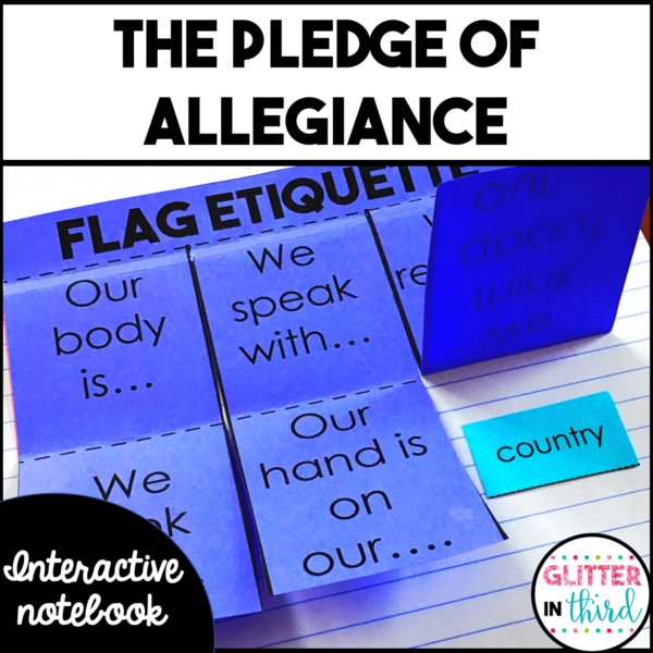 pledge of allegiance activities