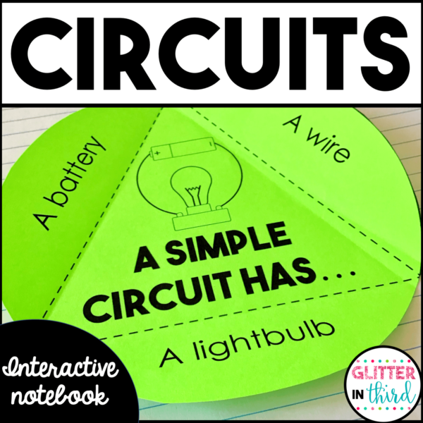 Series and Parallel Electrical Circuits Activities for Interactive Notebook