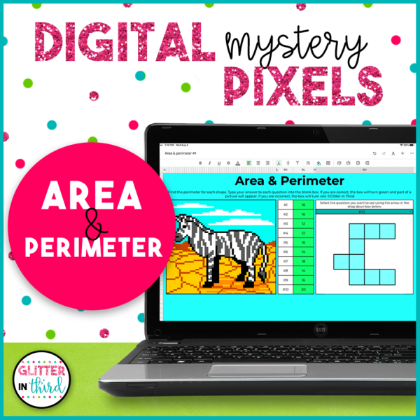 Area and Perimeter Pixel Art