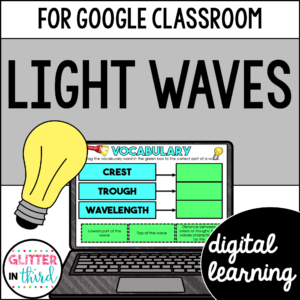 Light Waves Activities & Reading Passages for Google Classroom