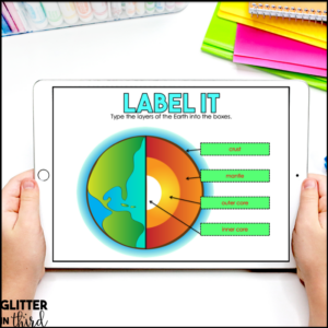 5th Grade Science Activities for Google Slides BUNDLE - Glitter in Third