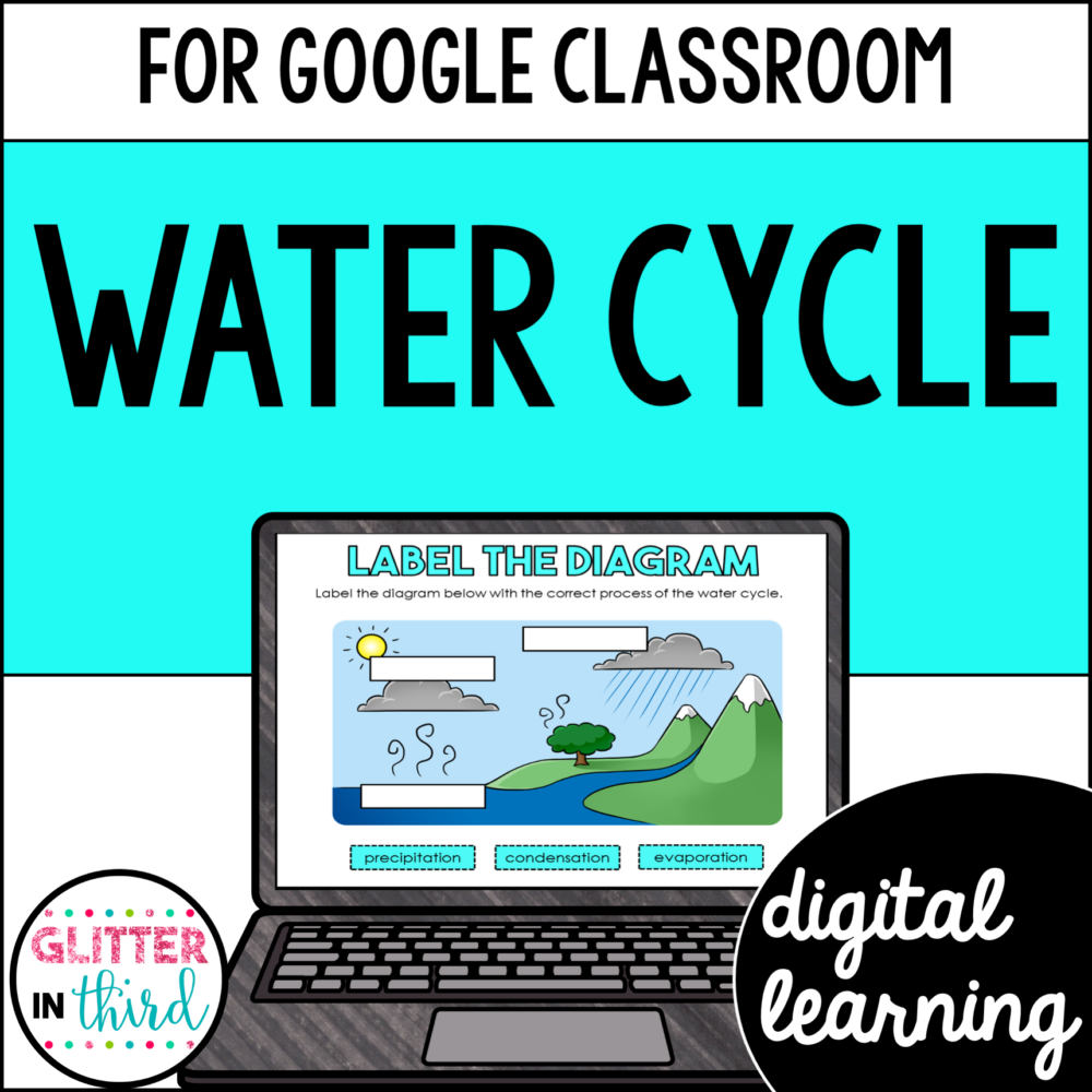 The Water Cycle Activities & Reading Passages for Google Classroom ...