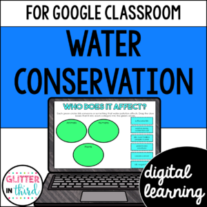 Water Pollution & Water Conservation Activities & Reading Passages for Google Classroom