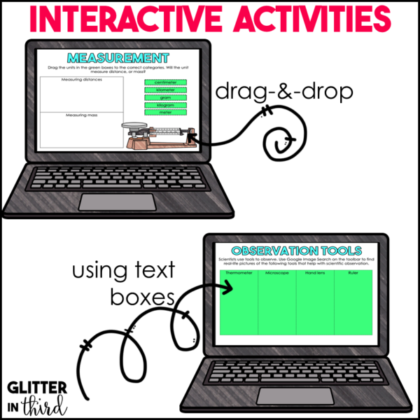 Scientific Method Activities & Reading Passages for Google Classroom