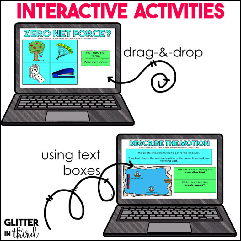 5th Grade Science Activities for Google Slides BUNDLE - Glitter in Third