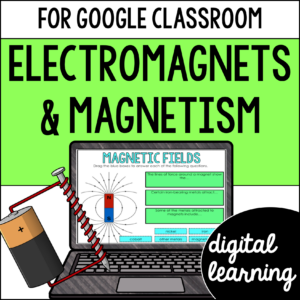 Electromagnets Activities & Reading Passages for Google Classroom