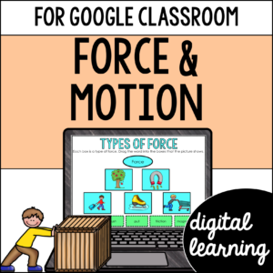 5th Grade Force & Motion Activities & Reading Passages for Google Classroom