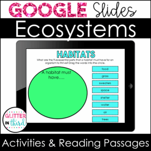 habitats ecosystems sol 3rd