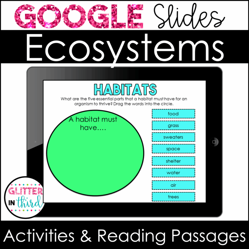 habitats ecosystems sol 3rd