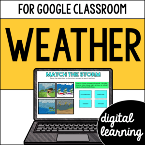 2nd Grade Weather Activities & Reading Passages for Google Classroom