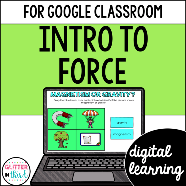 2nd Grade Force & Motion Activities & Reading Passages for Google Classroom