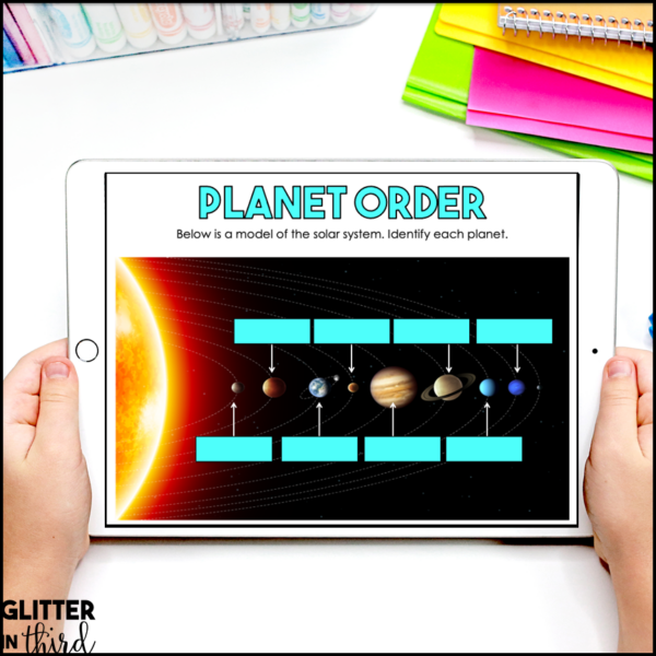 Solar System and Planets Activities & Reading Passages for Google Classroom