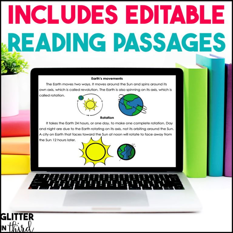 4th Grade Science Activities for Google Slides BUNDLE - Glitter in Third