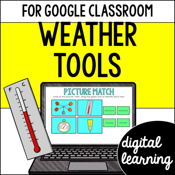 Weather Tools Activities & Reading Passages for Google Classroom