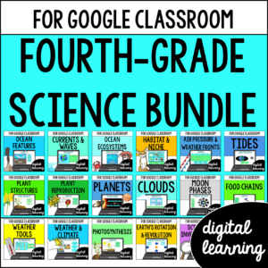 4th Grade Science Activities for Google Slides BUNDLE