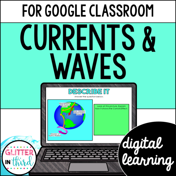 Ocean Currents & Waves Activities & Reading Passages for Google Classroom