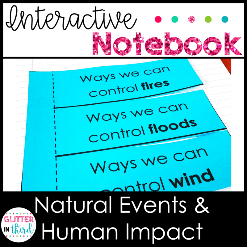 natural events human impact 3rd grade sol science
