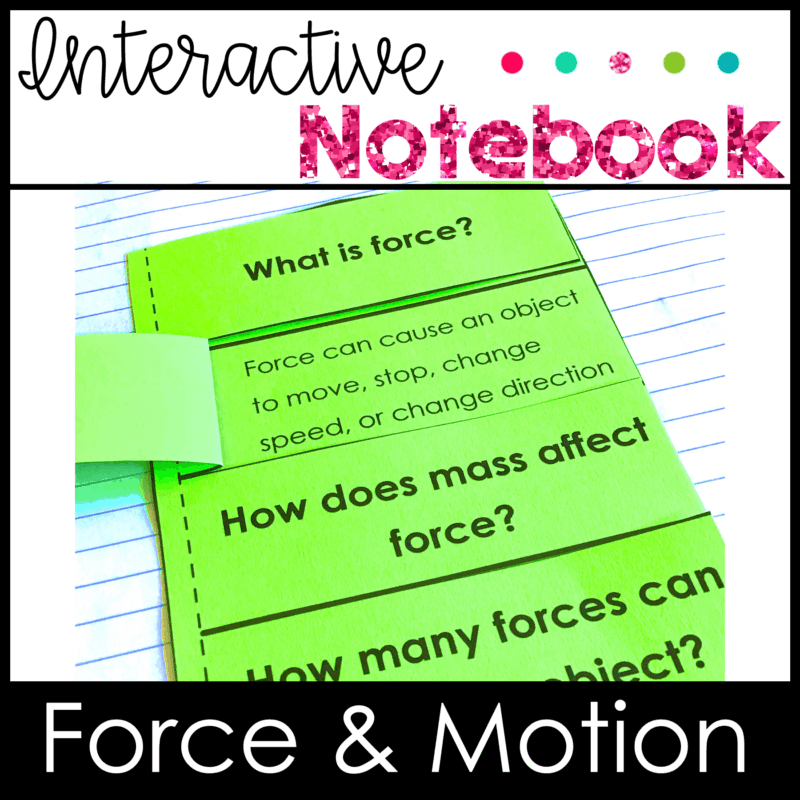 force. motion 3rd grade sol science