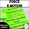 3rd Grade Science Interactive Notebook Activities Bundle - Glitter in Third