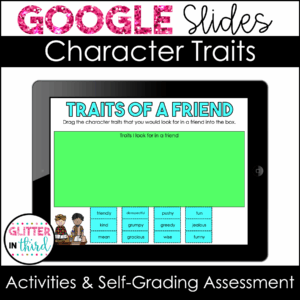 character traits google slides
