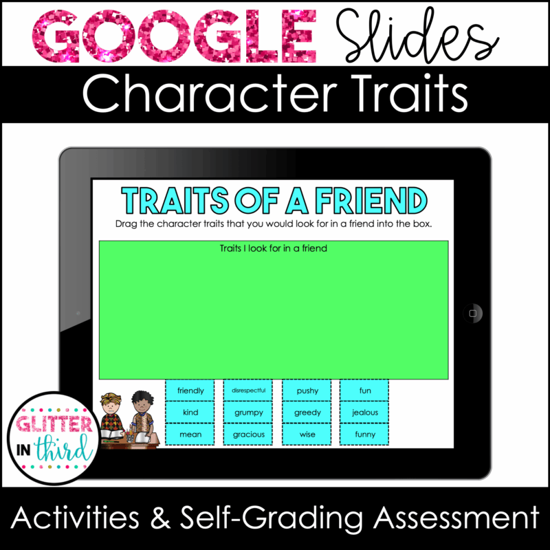 character traits google slides