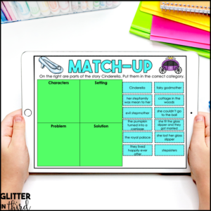 Story Elements Graphic Organizers & Activities for Google Classroom ...
