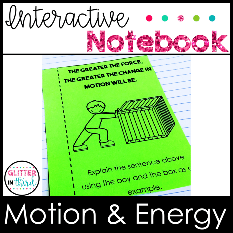 motion energy 5th grade sol science