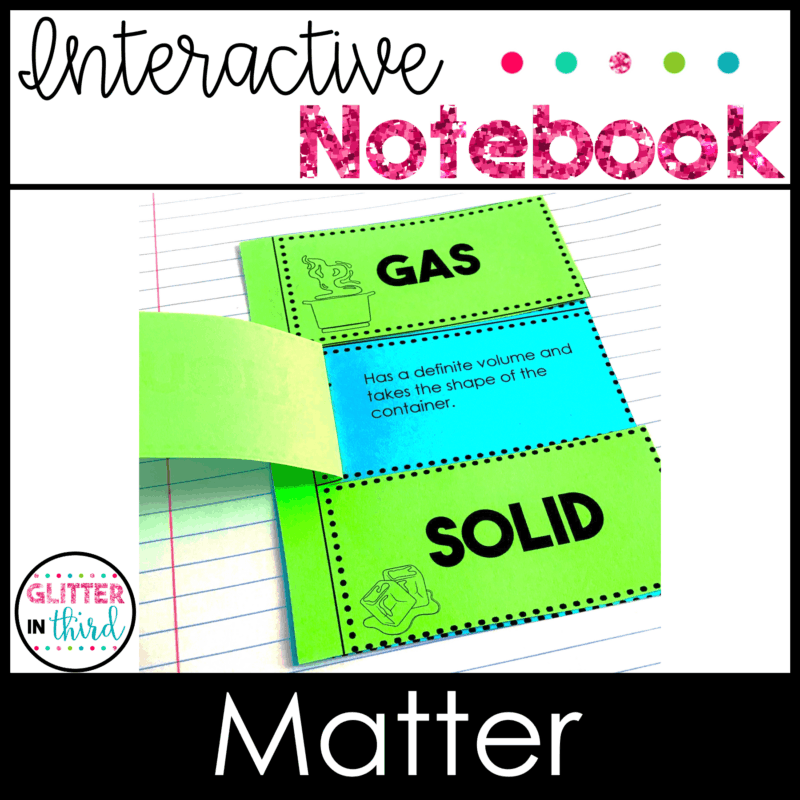 matter 5th grade sol science