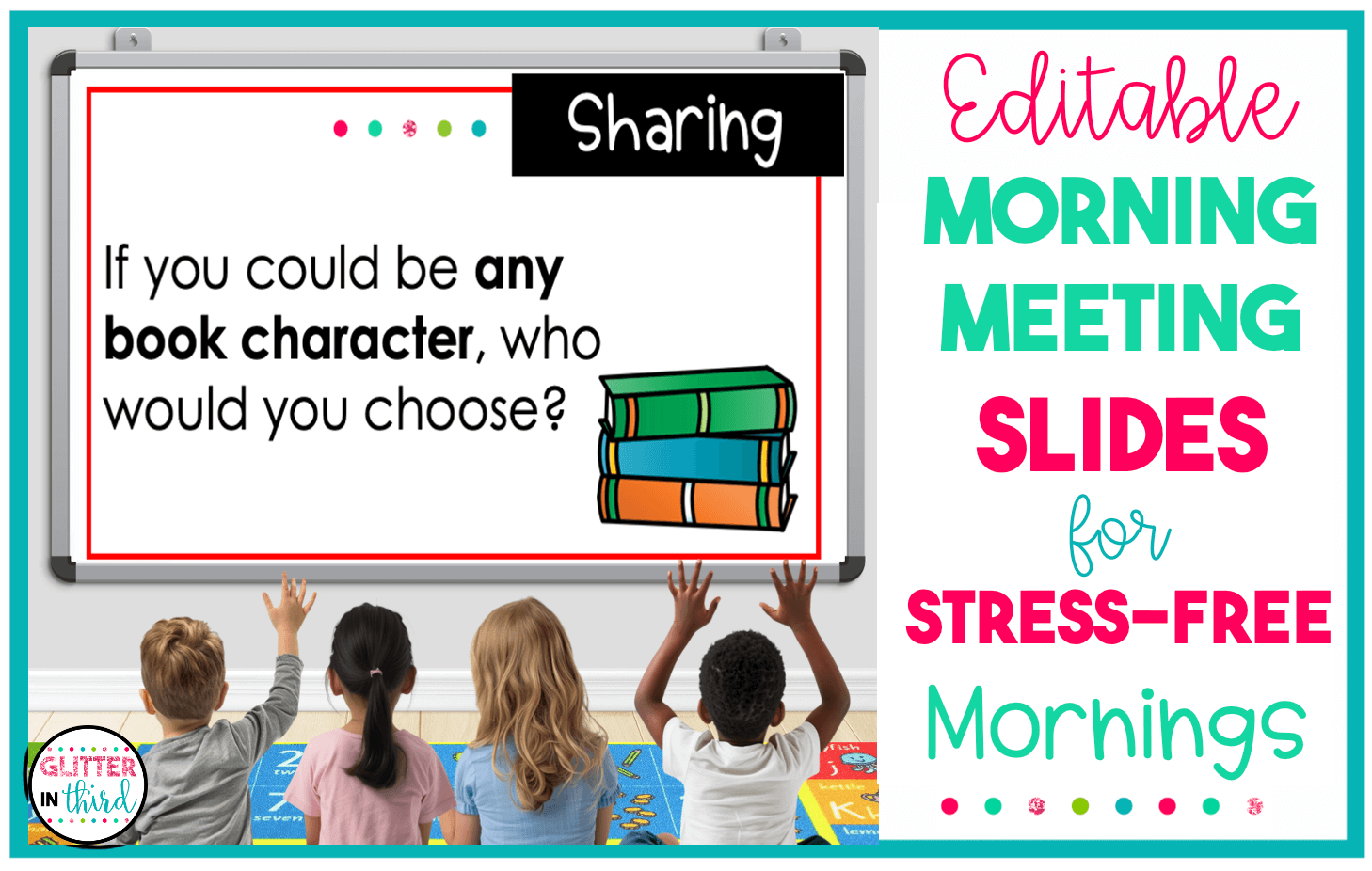 editable morning meeting slides