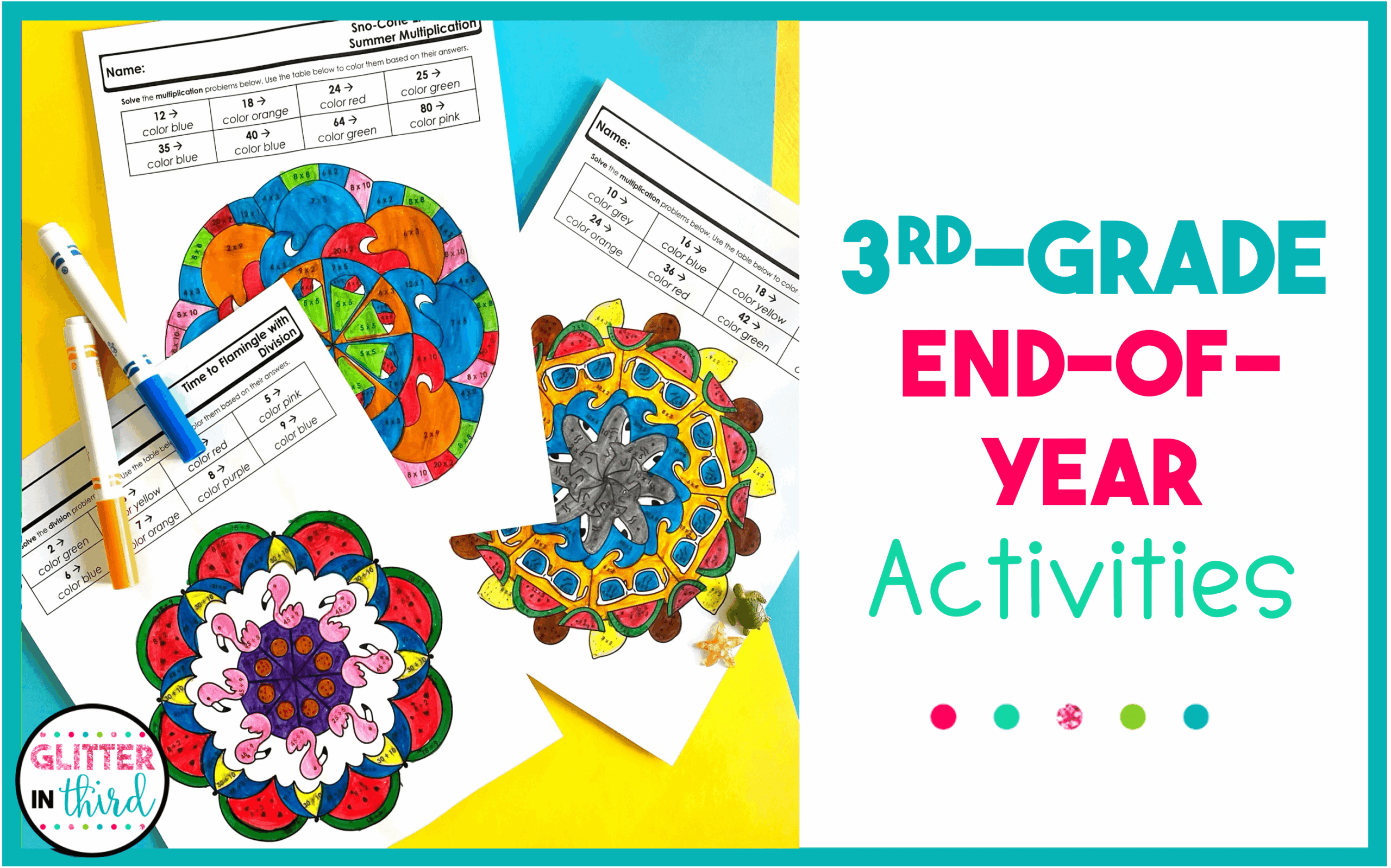 end of year activities 3rd grade