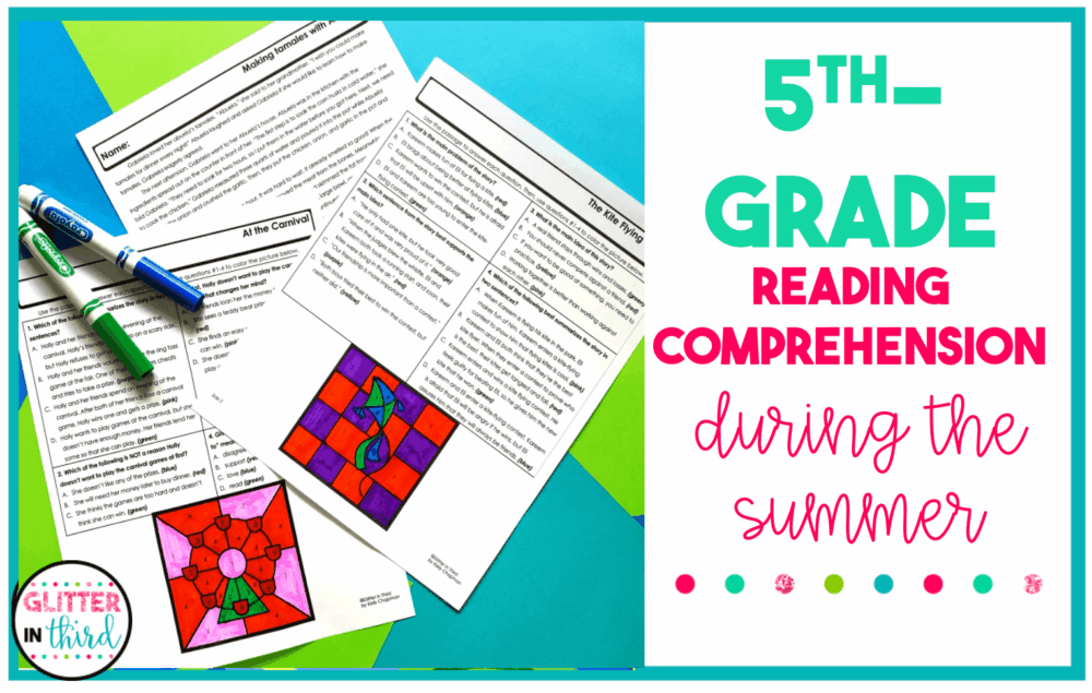 5th grade summer reading comprehension