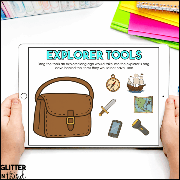 2nd Grade European Explorers Activities for Google Classroom Digital Resources