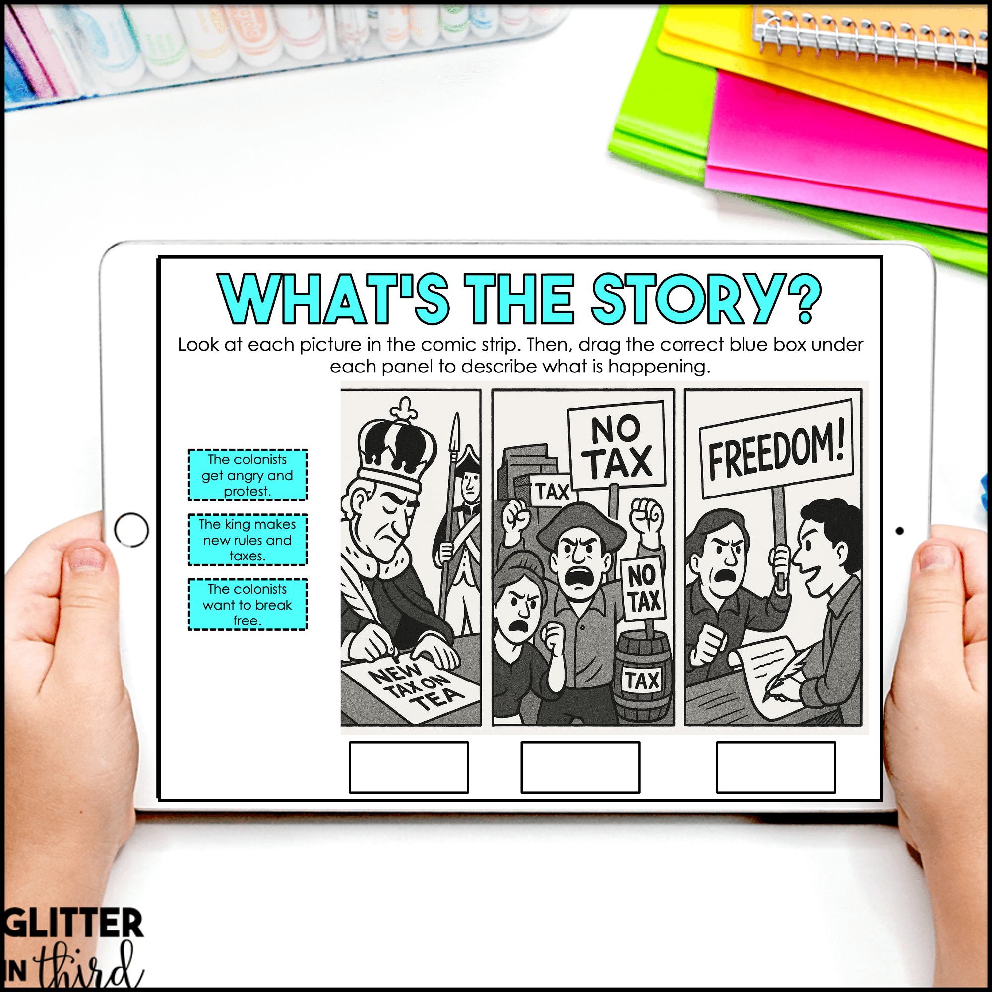 American Revolution Leaders Activities for 2nd Grade Google Classroom Social Studies Resource