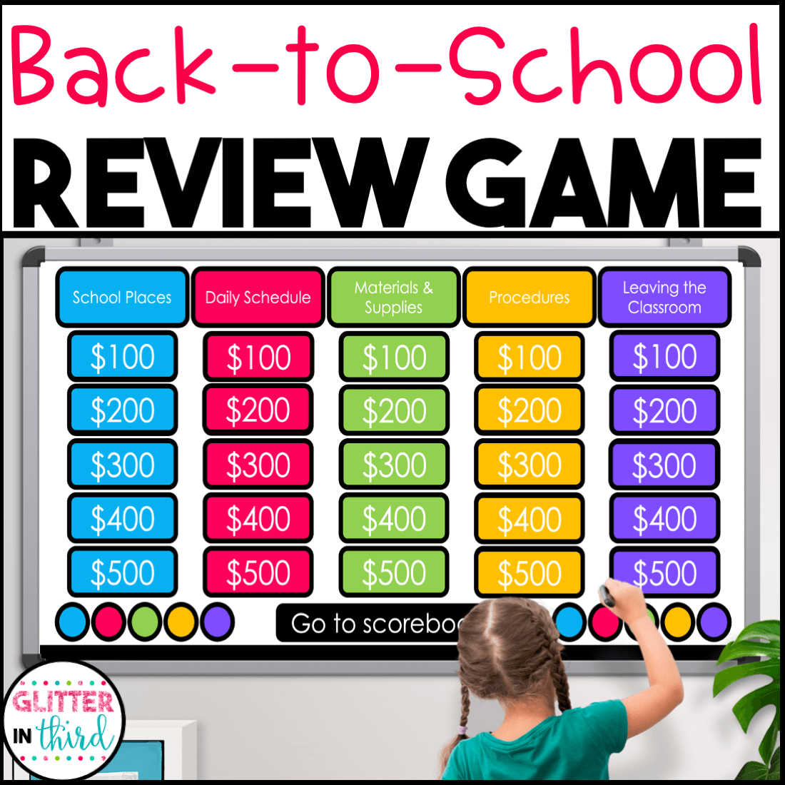back to school jeopardy game