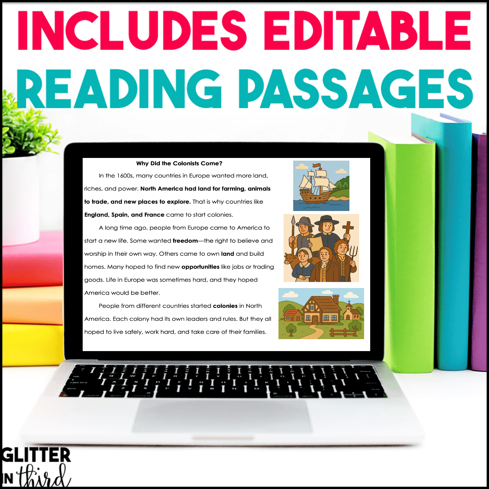 American Revolution Leaders Activities for 2nd Grade Google Classroom Social Studies Resource