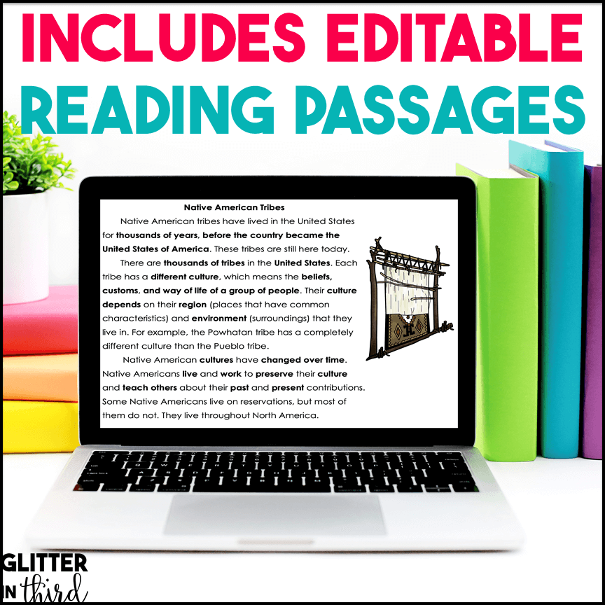 Intro to Native Americans Activities for Google Classroom Digital Resources